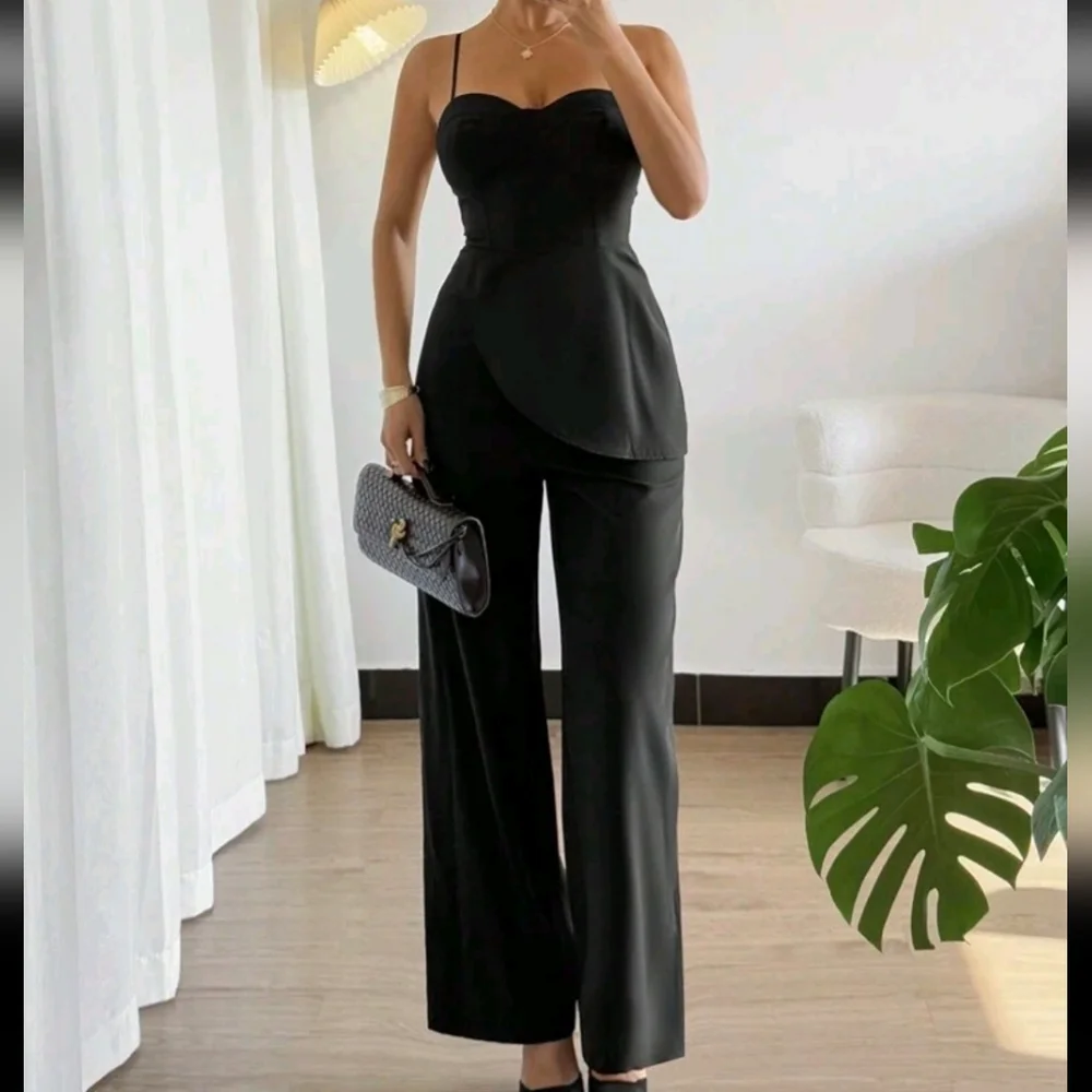 Sexy & Fashionable Daily Versatile Bra Cup Strap Waisted Wide Leg - Picture 4 of 4